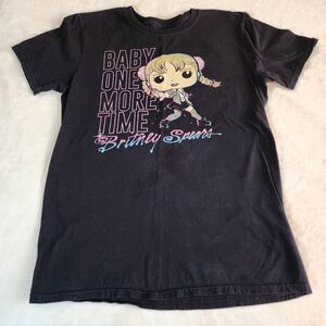 Pop Tees Britney Spears Baby One More Time Graphic Tshirt Size Medium Funko Pop